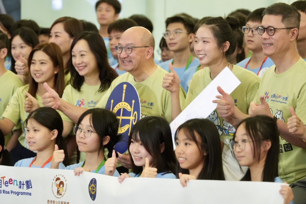 江旻憓今日（11日）履新马会对外事务助理经理。刘骏轩摄