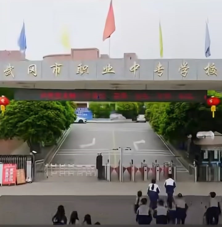 涉事的湖南武岡市職業中專學校。 學校官網