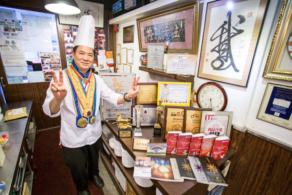 阿鴻小吃創辦人黎偉鴻於鏞記等名店出身。資料圖片