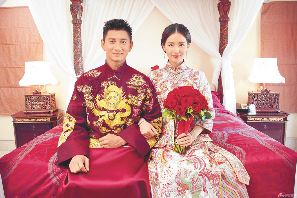 吳奇隆與劉詩詩結婚於 2015 年。