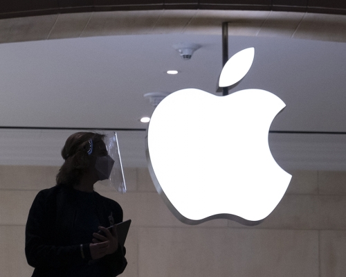 蘋果在德國遭反壟斷調查。AP資料圖片