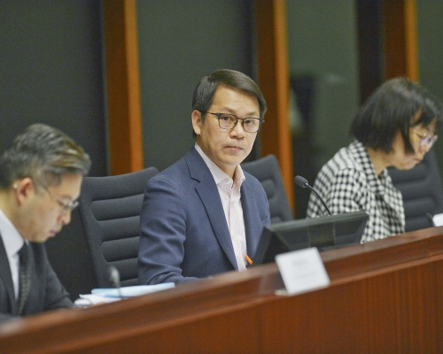 委員會主席兼民建聯副主席陳克勤。 資料圖片