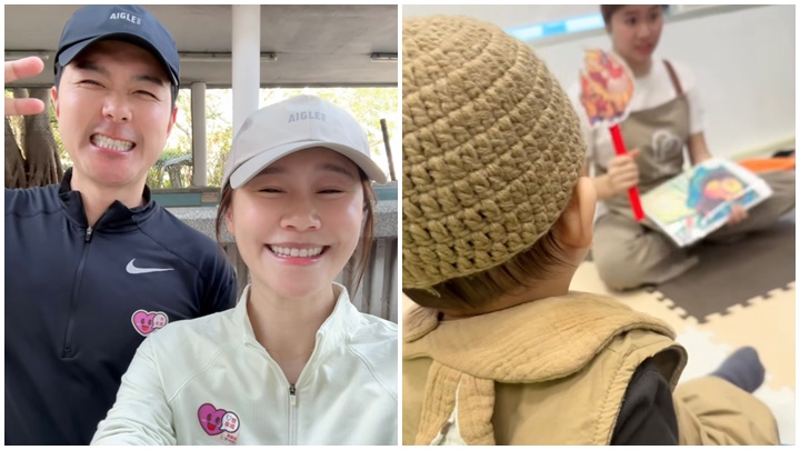 黃翠如分享囝囝點滴 蕭哈哈未足一歲返學勁精靈