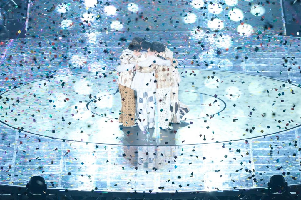 嵐於上月31日在東京巨蛋完成最終場演唱會。