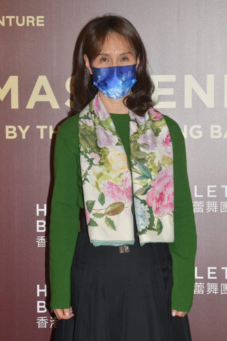 何超鳳表示大女在檢疫中。