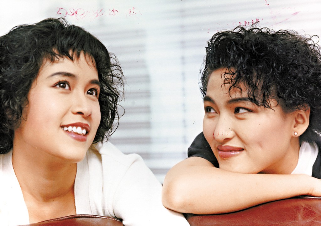 李蕙敏和区海伦（左）拆夥后，曾在商业电台担任DJ，1997年结婚后退出娱乐圈。