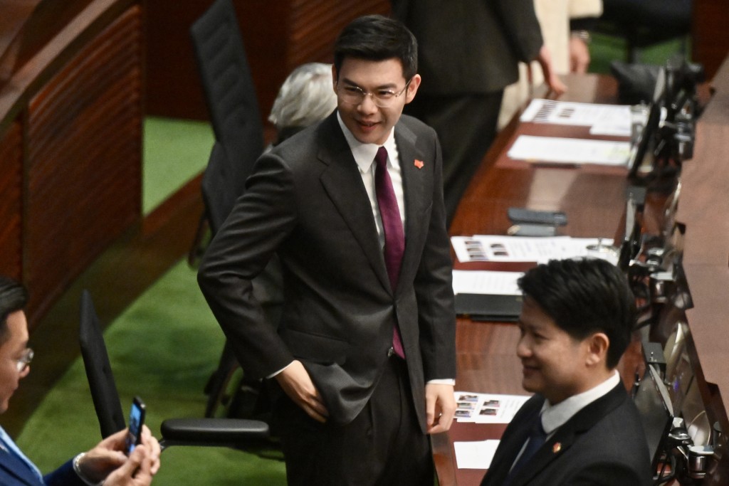 新界北直選議員譚鎮國。