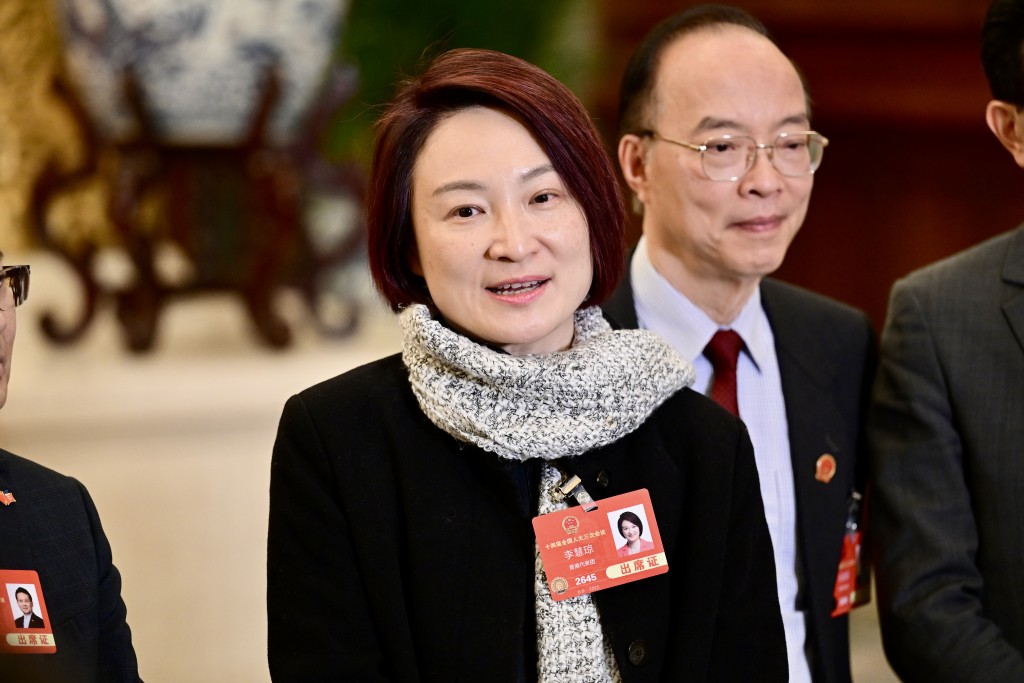 李慧琼指親身出席閱兵儀式感到非常感動及振奮，深刻感受到國家強大團結的自信及強大凝聚力。資料圖片