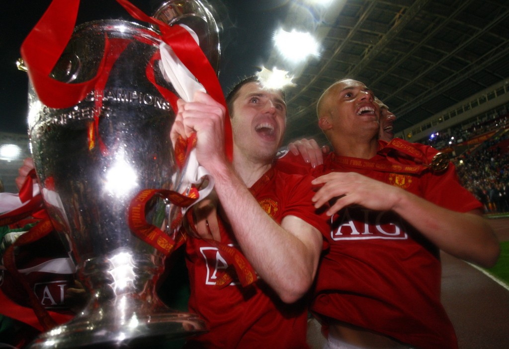 卡域克效力曼聯期間獲獎無數。路透社