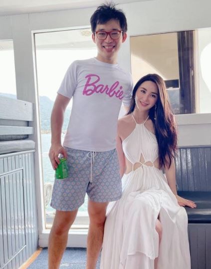 但林作冇回應,只顧同女友裕美去玩。