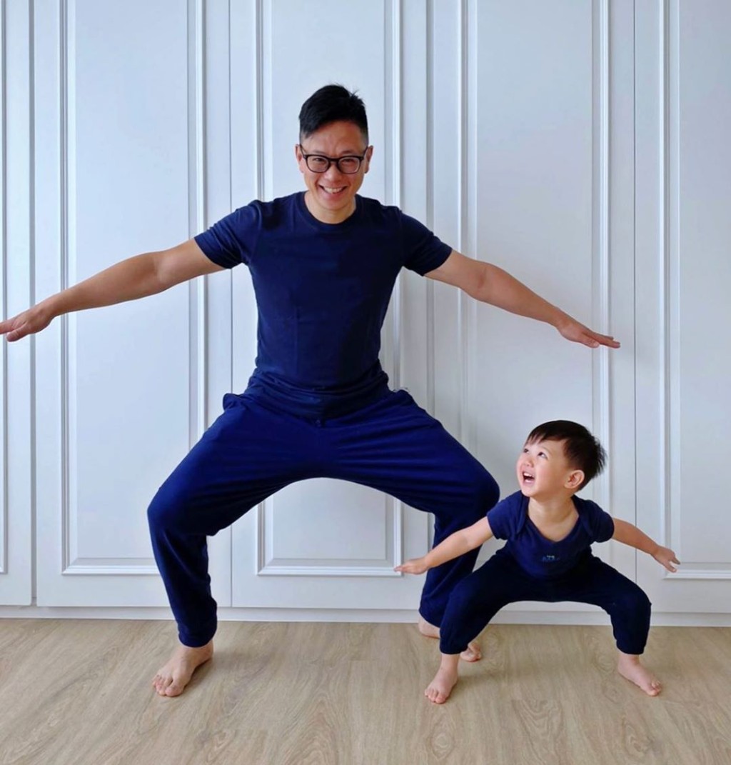 平時 Brendan同Daddy被影，通常都笑晒㗎！