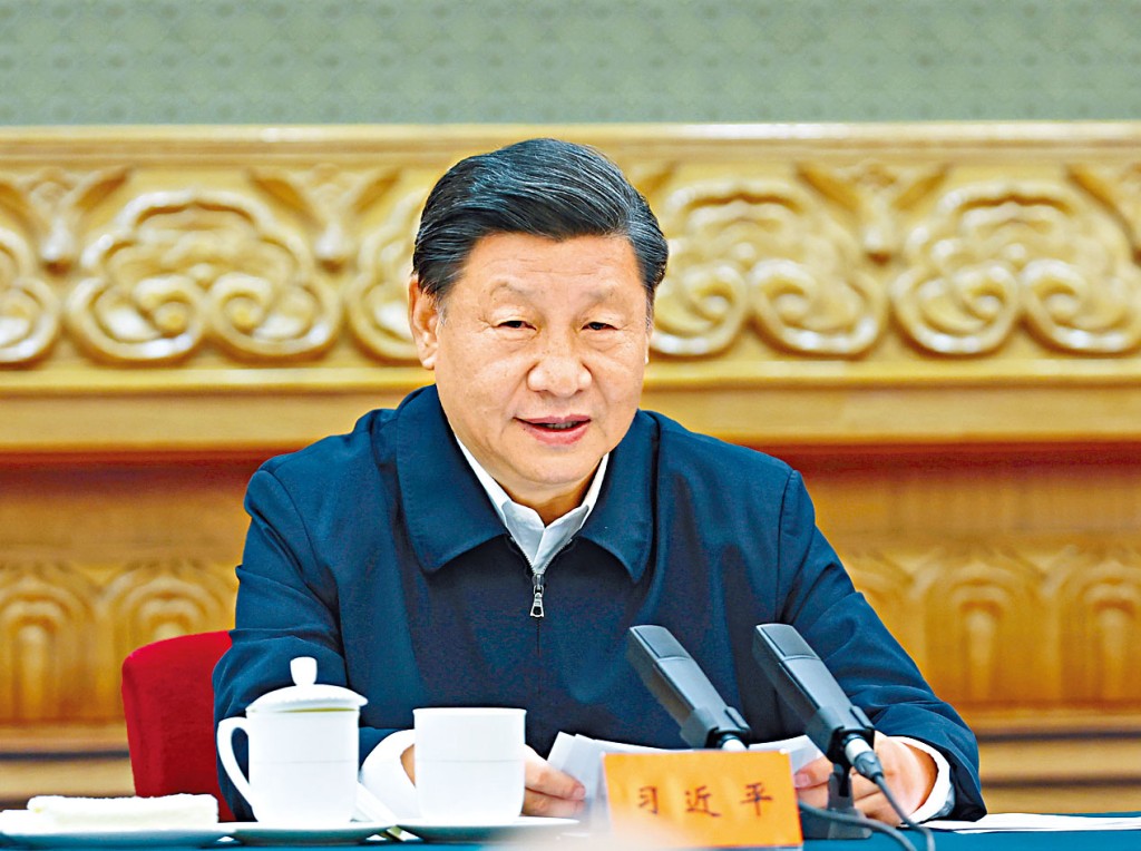 習近平昨天在中央統戰工作會議上發表講話。