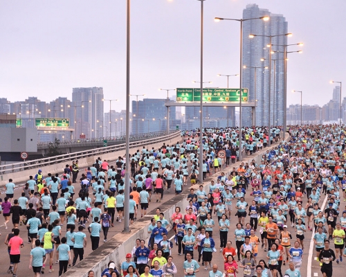 多度延期的渣打香港馬拉松將於本月24日復辦。資料圖片
