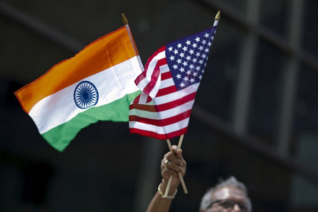 美國印度在軍備、半導體及AI等領域建立夥伴關係。路透社 