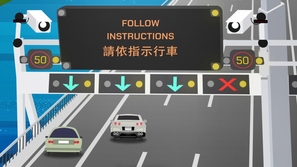 配合汀九橋南行的智慧公路操作測試,該路段的快線下周六(21日)將短暫封閉。政府新聞處 配合汀九橋南行的智慧公路操作測試,該路段的快線下周六(21日)將短暫封閉。政府新聞處