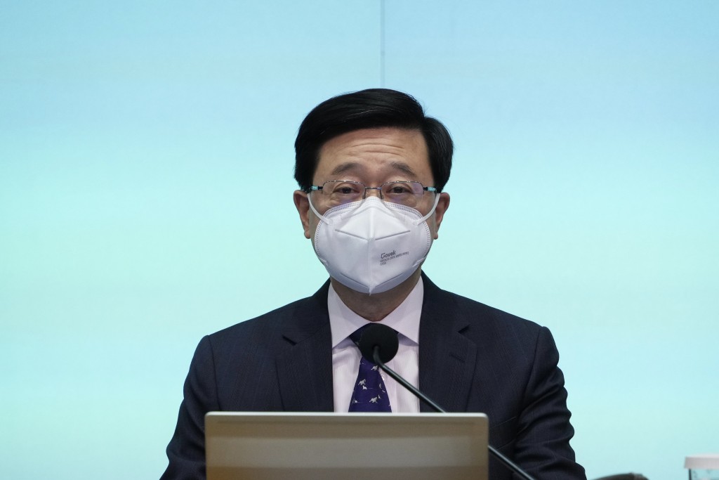 李家超11月底就黎智英聘用Tim Owen為其抗辯一事，提請中央釋法。資料圖片