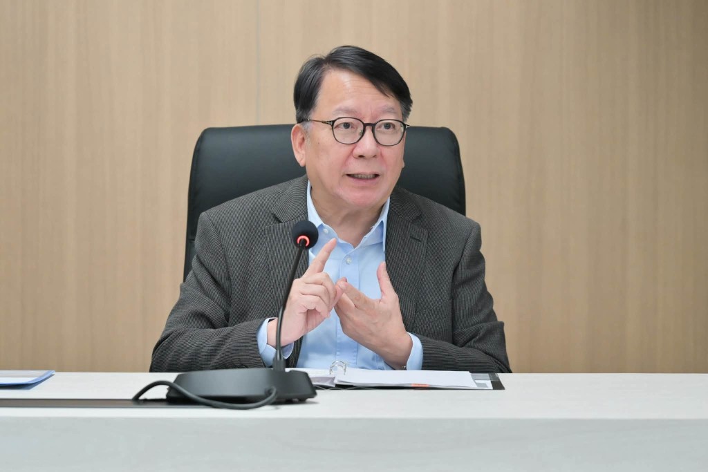 政務司司長陳國基。陳國基FB圖片 政務司司長陳國基。陳國基FB圖片
