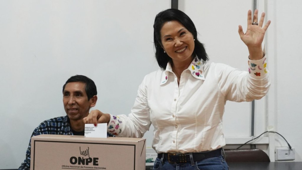 秘魯保守派藤森惠子角逐該國總統選舉。美聯社