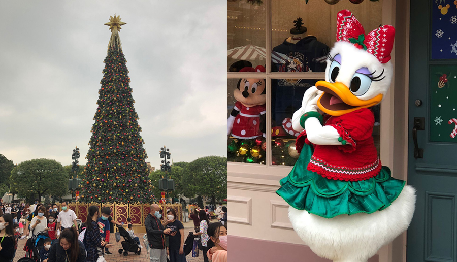 「梦想成真圣诞树」绽放璀璨光芒。