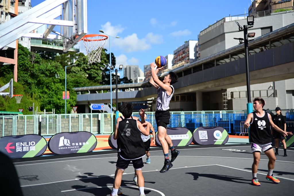  FIBA OPEN 香港三人籃球公開賽，吸引各路好手報名參加。 公關圖片