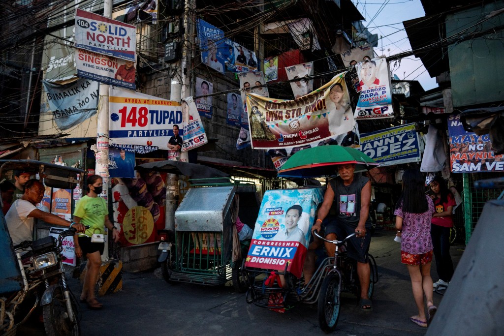 馬尼拉大都會區的部分下水道管線寬敞，長年來有不少露宿者棲身其中。路透社