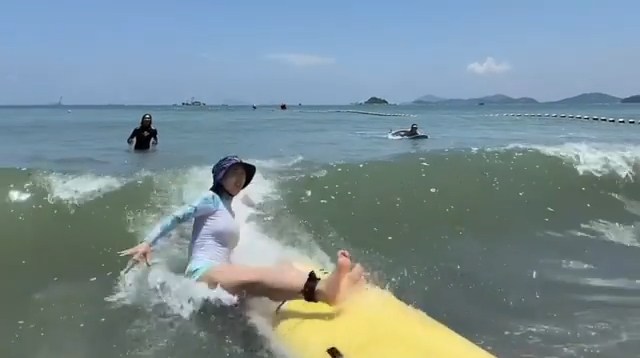 但當然都有失手跌落水的時候。