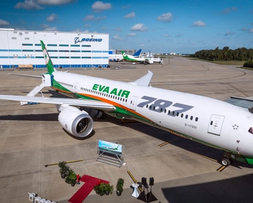台灣長榮航空罷工來往香港航班取消。Facebook圖片