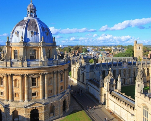 英國牛津大學。AP圖片