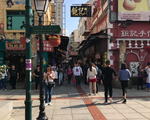 澳門罪案數字下跌。網上圖片