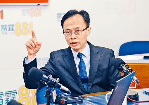 ■聶德權表示，奏唱國歌是議員宣誓儀式的一部分，若議員缺席須作出合理解釋是有實際原因。