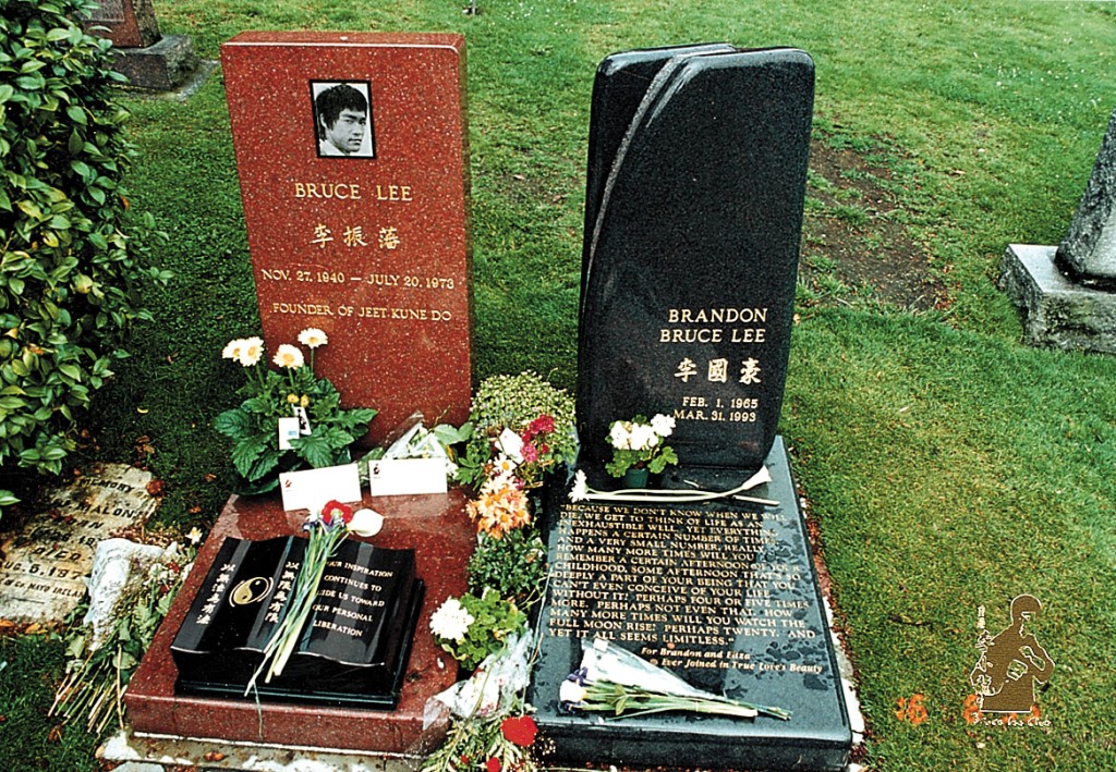 李小龍被安葬於美國西雅圖的墳墓。