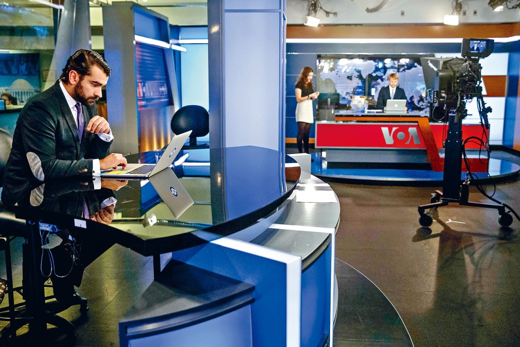 美国之音位于华盛顿的录影厂。