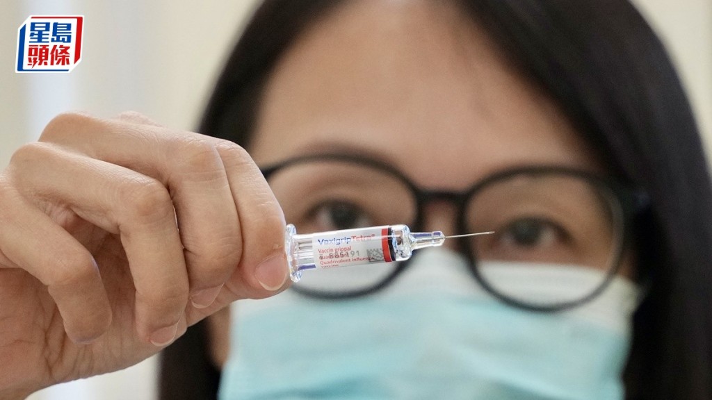 衞生署指截至4月7日，6个月至未满18岁的儿童接种了约533 700剂流感疫苗，接种剂数为历史新高。资料图片