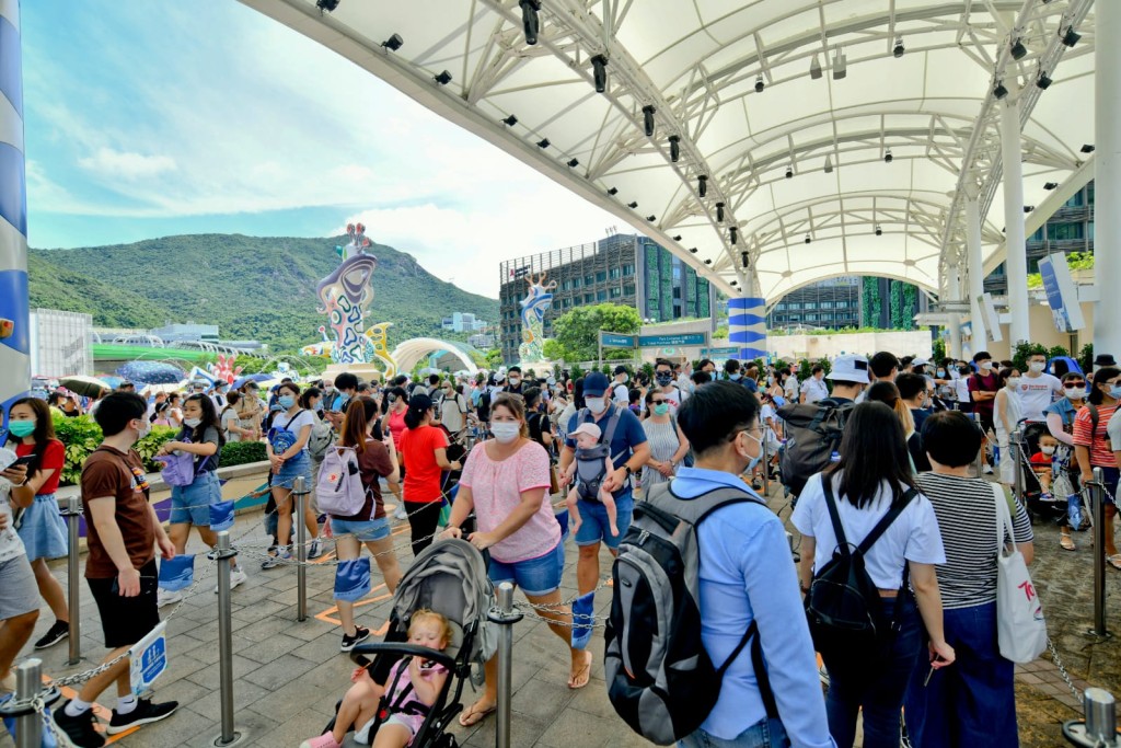 海洋公園明日起關閉。資料圖片