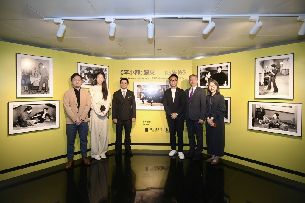 《李小龍：歸來——85年後》展覽今日於佐敦恆豐中心開幕。