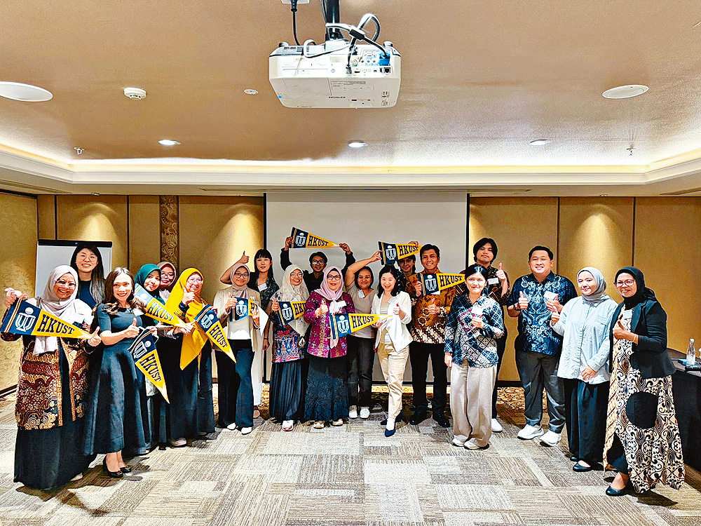 科大致力促進與各地中學校長和老師合作並交流意見，助打造「留學香港」品牌。