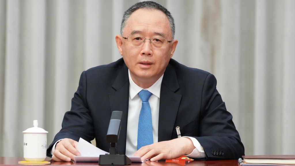 官方昨天通報,原山西省省長金湘軍被「雙開」。中新社