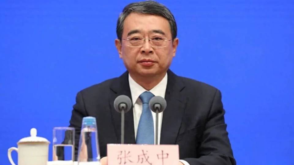 張成中任應急管理部黨委書記。