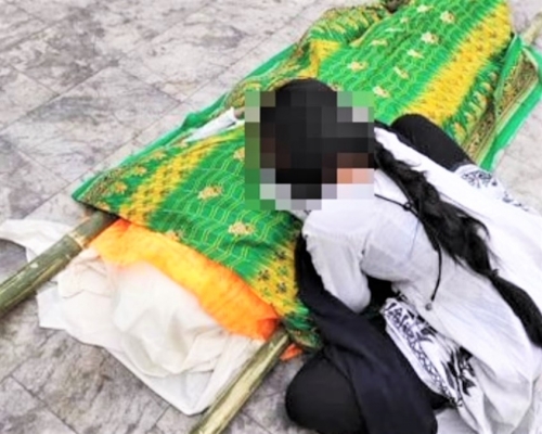 死者女兒質疑院方為「封口」,訛稱母親病情惡化身亡。網圖