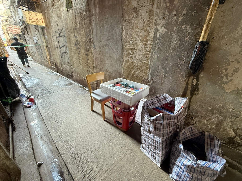 近桂林街的零售黑點。 近桂林街的零售黑點。
