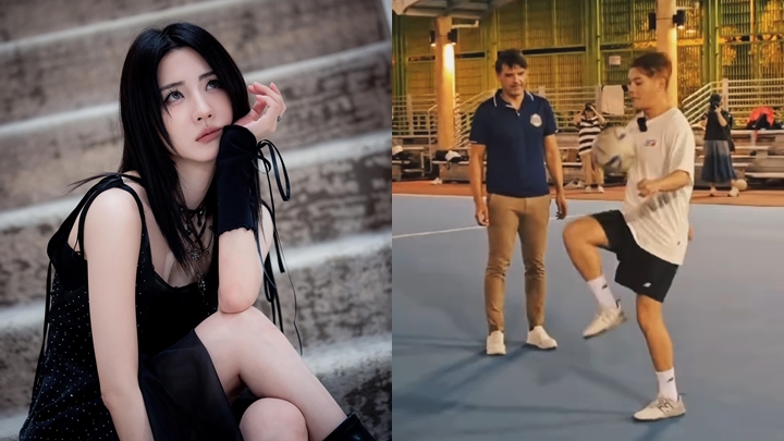 保锜日前踢波，菊梓乔被发现监场。