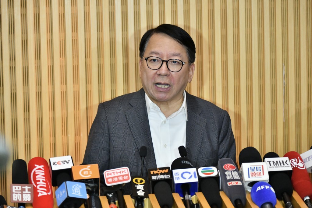 政務司司長陳國基。 政務司司長陳國基。