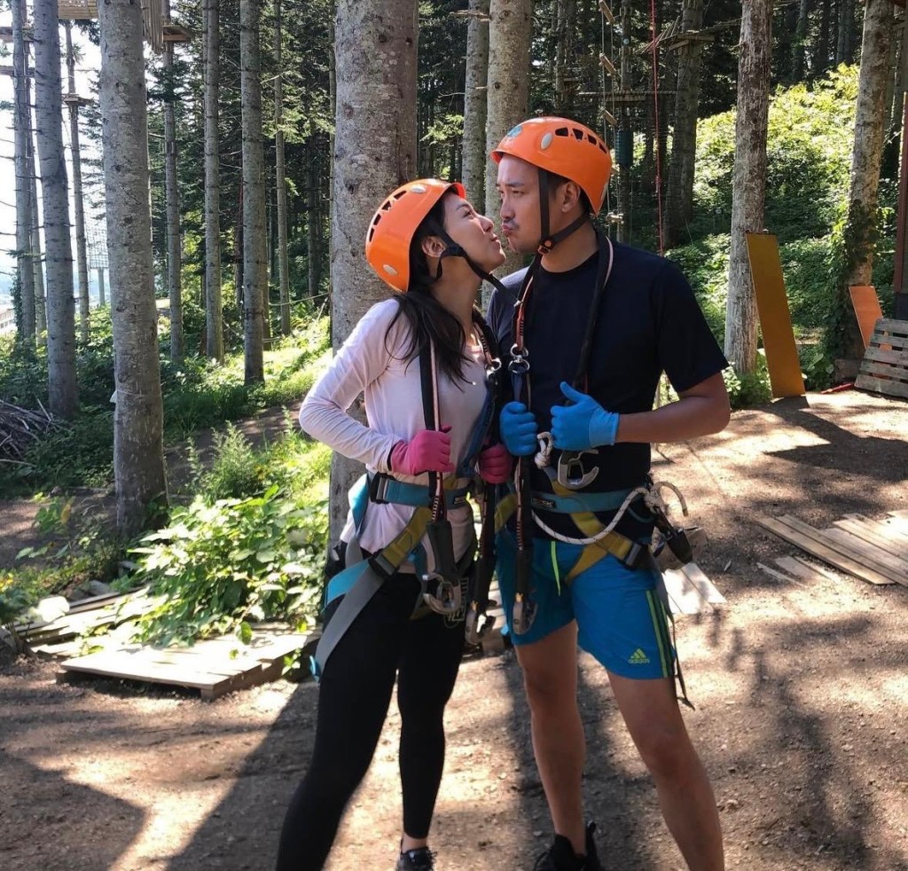 2019年,王敏奕與曾國祥結婚。 2019年,王敏奕與曾國祥結婚。