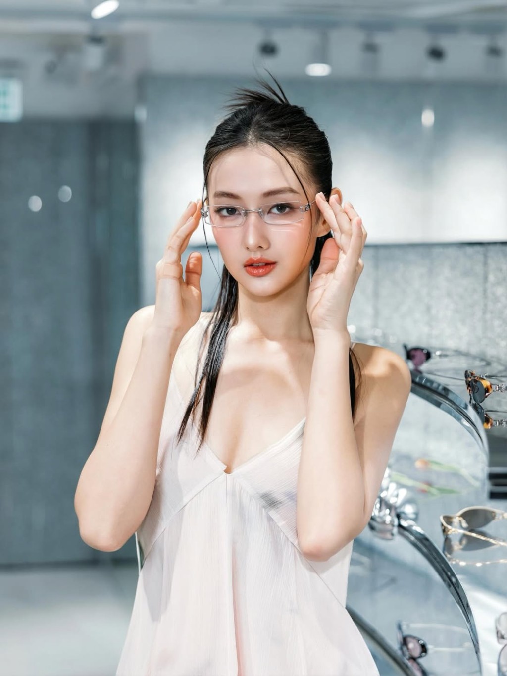 譚旻萱身材不錯。 譚旻萱身材不錯。