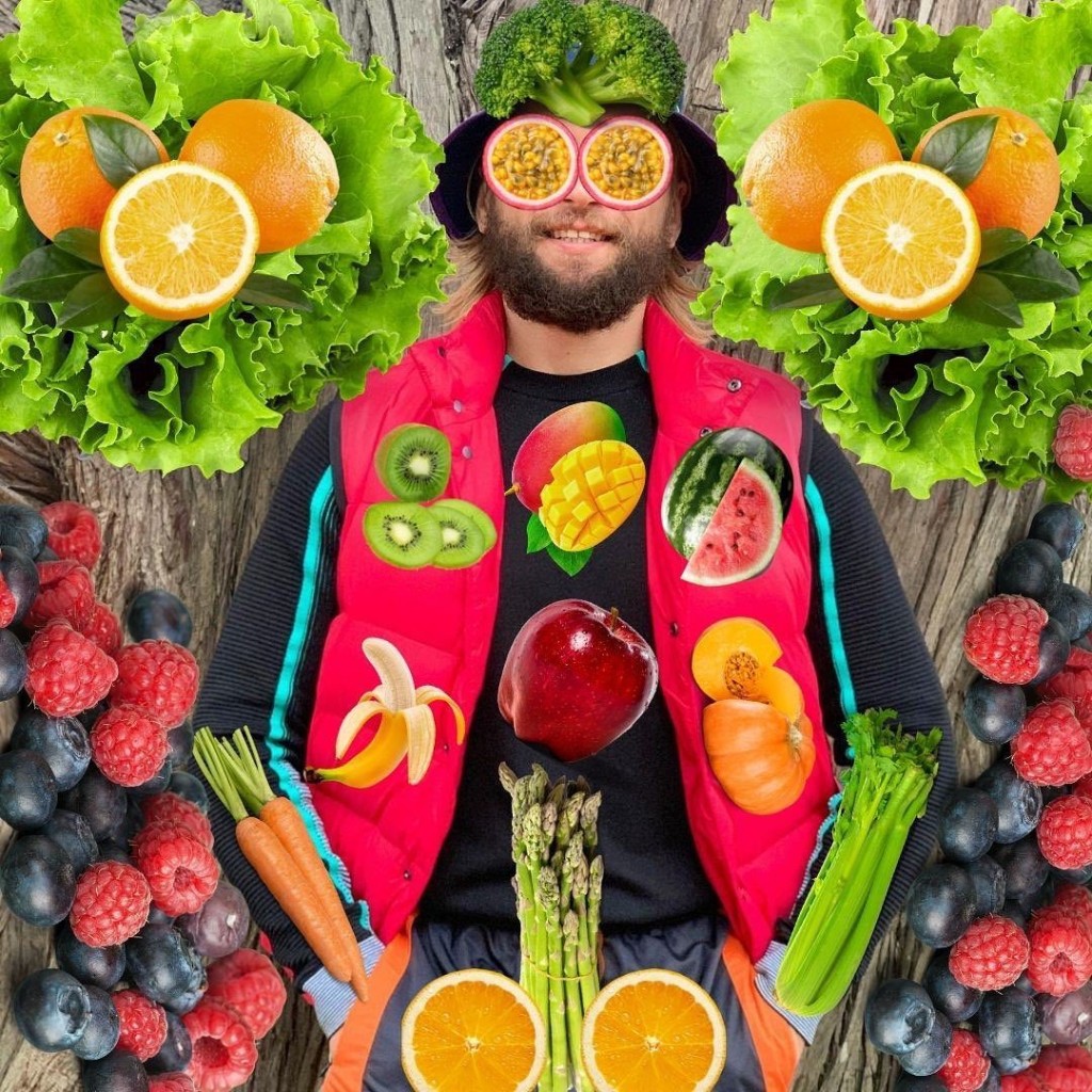 Maxim Lyuty 被称为邀进生食主义者。 Instagram