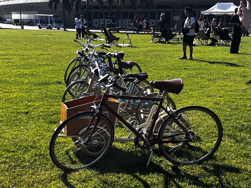 西九聯同園區租戶生活單車品牌推出期間限定「Bike & Picnic Pass 單車野餐套票」,套票包括單車及野餐用品租借。 西九聯同園區租戶生活單車品牌推出期間限定「Bike & Picnic Pass 單車野餐套票」,套票包括單車及野餐用品租借。