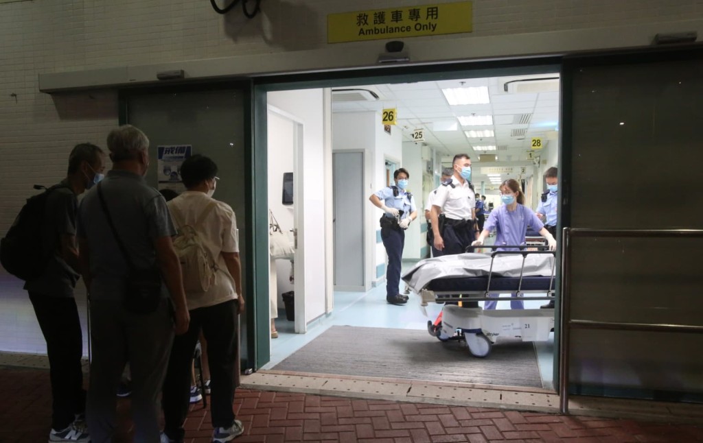 男童送院搶救後證實不治。黃文威攝