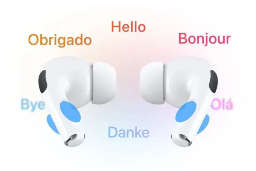 AirPods Pro 3在AI協助下帶來即時雙向語音翻譯功能。 AirPods Pro 3在AI協助下帶來即時雙向語音翻譯功能。