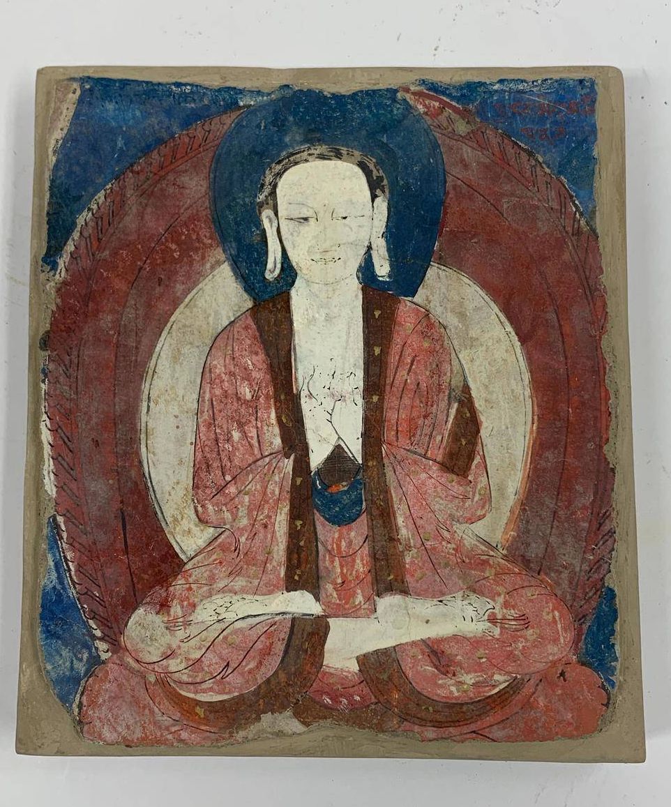 專家判斷該批文物大部分為明清時期我國藏傳佛教文物。 央視截圖