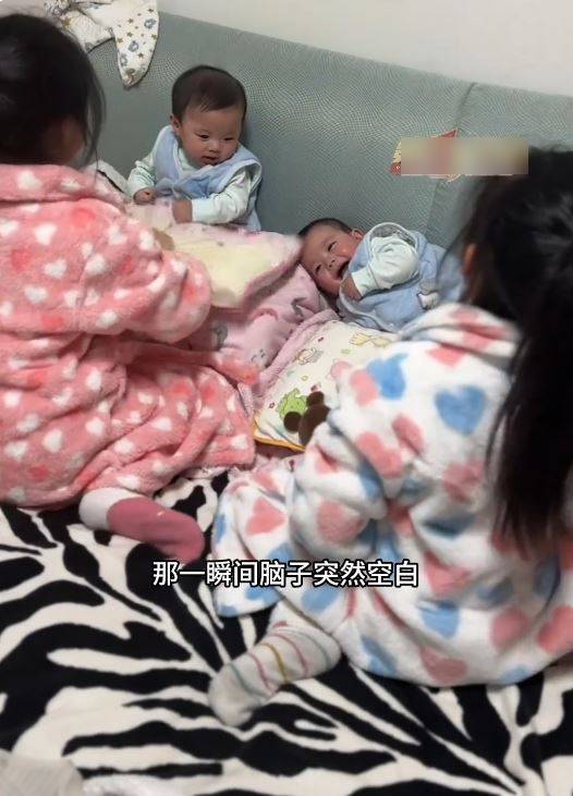 廣東有家庭，連續生了兩對雙胞胎成為佳話。AHTV